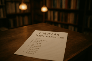 european travel bucket list