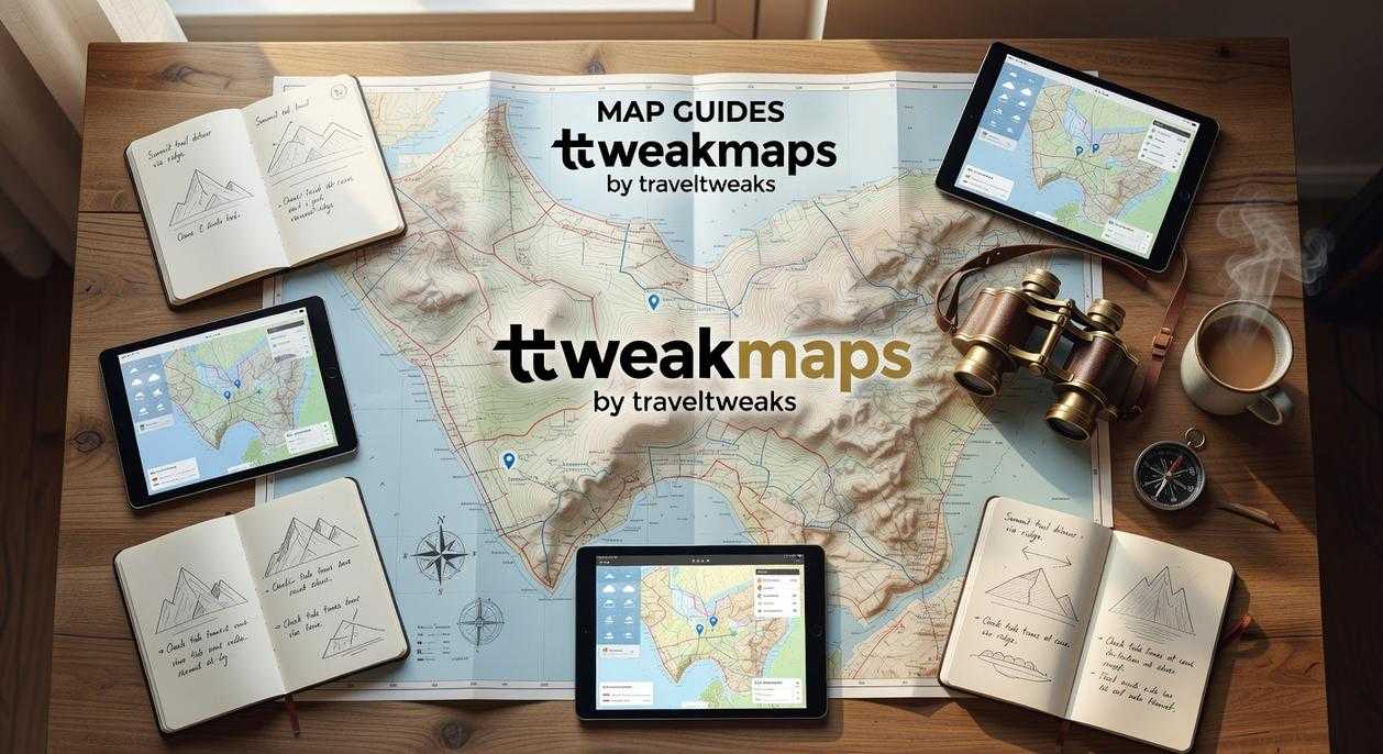 Map Guides Ttweakmaps by Traveltweaks