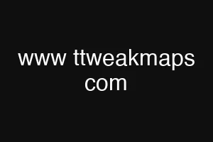 www ttweakmaps com